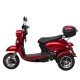 ΕΠΙΔΟΤΟΥΜΕΝΟ ΤΡΙΚΥΚΛΟ ΗΛΕΚΤΡΙΚΟ SCOOTER VESPA ΓΙΑ 2 ΑΝΑΒΑΤΕΣ ΚΟΚΚΙΝΟ