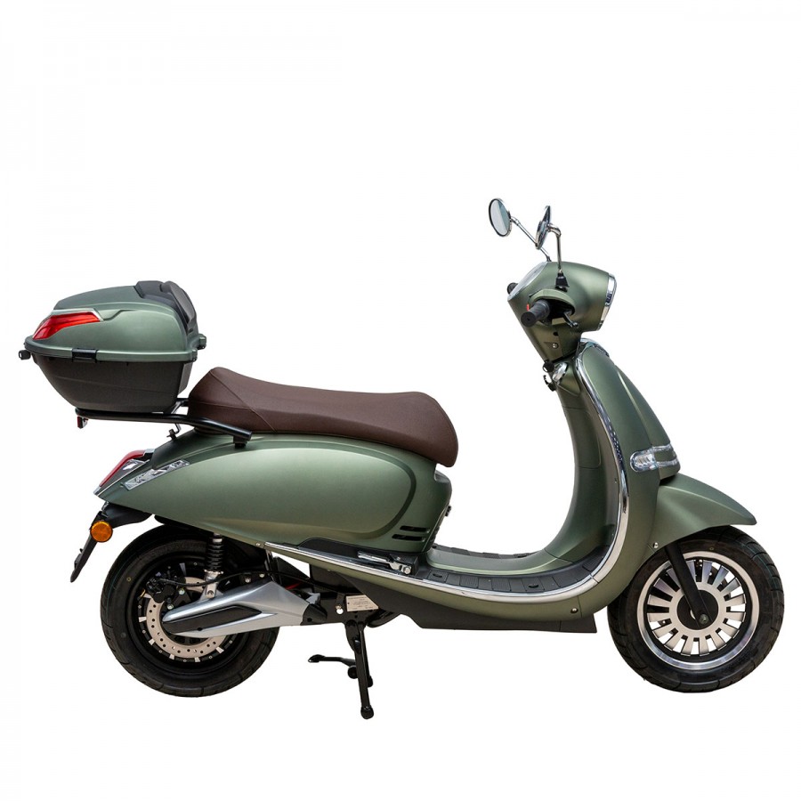 ΕΠΙΔΟΤΟΥΜΕΝΟ ΗΛΕΚΤΡΙΚΟ ΜΗΧΑΝΑΚΙ ELECTRIC SCOOTER SWAN 4500W OLIVE GREEN MATTE