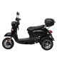ΕΠΙΔΟΤΟΥΜΕΝΟ ΤΡΙΚΥΚΛΟ ΗΛΕΚΤΡΙΚΟ SCOOTER VESPA ΓΙΑ 2 ΑΝΑΒΑΤΕΣ ΜΑΥΡΟ GLOSSY