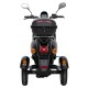 ΕΠΙΔΟΤΟΥΜΕΝΟ ΤΡΙΚΥΚΛΟ ΗΛΕΚΤΡΙΚΟ SCOOTER VESPA ΓΙΑ 2 ΑΝΑΒΑΤΕΣ ΜΑΥΡΟ GLOSSY