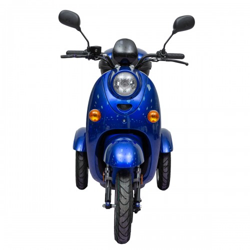 ΕΠΙΔΟΤΟΥΜΕΝΟ ΤΡΙΚΥΚΛΟ ΗΛΕΚΤΡΙΚΟ SCOOTER VESPA ΓΙΑ 2 ΑΝΑΒΑΤΕΣ ΜΠΛΕ