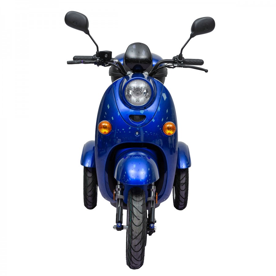 ΕΠΙΔΟΤΟΥΜΕΝΟ ΤΡΙΚΥΚΛΟ ΗΛΕΚΤΡΙΚΟ SCOOTER VESPA ΓΙΑ 2 ΑΝΑΒΑΤΕΣ ΜΠΛΕ
