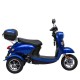 ΕΠΙΔΟΤΟΥΜΕΝΟ ΤΡΙΚΥΚΛΟ ΗΛΕΚΤΡΙΚΟ SCOOTER VESPA ΓΙΑ 2 ΑΝΑΒΑΤΕΣ ΜΠΛΕ