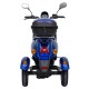 ΕΠΙΔΟΤΟΥΜΕΝΟ ΤΡΙΚΥΚΛΟ ΗΛΕΚΤΡΙΚΟ SCOOTER VESPA ΓΙΑ 2 ΑΝΑΒΑΤΕΣ ΜΠΛΕ