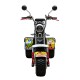 ΕΠΙΔΟΤΟΥΜΕΝΟ ΤΡΙΚΥΚΛΟ ΗΛΕΚΤΡΙΚΟ SCOOTER ΤΥΠΟΥ CHOPPER ΓΙΑ 2 ΑΝΑΒΑΤΕΣ GRAFFITI ΧΩΡΙΣ ΔΙΠΛΩΜΑ
