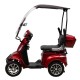 ΕΠΙΔΟΤΟΥΜΕΝΟ ΤΕΤΡΑΚΥΚΛΟ ΗΛΕΚΤΡΙΚΟ SCOOTER T408 QUATER RED ΜΕ ΣΚΕΠΑΣΤΡΟ