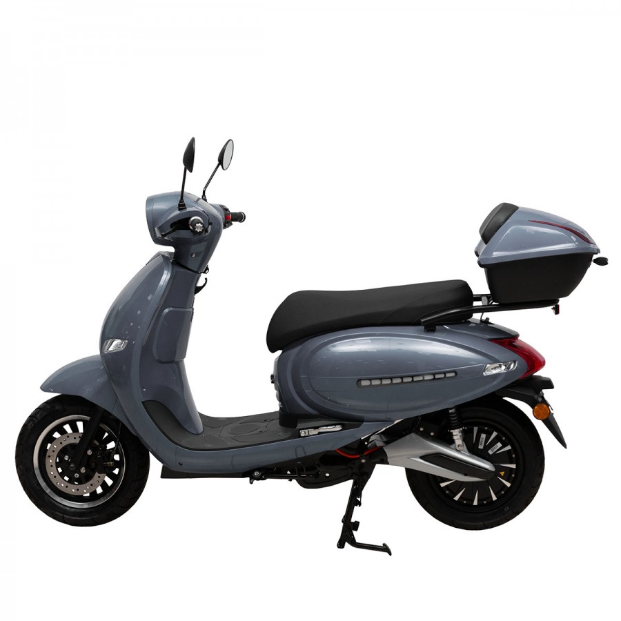 ΕΠΙΔΟΤΟΥΜΕΝΟ ΗΛΕΚΤΡΙΚΟ ΜΗΧΑΝΑΚΙ ELECTRIC SCOOTER URANUS 3000W GREY ΜΕ ΔΙΠΛΗ ΜΠΑΤΑΡΙΑ