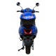 ΕΠΙΔΟΤΟΥΜΕΝΟ ΗΛΕΚΤΡΙΚΟ ΜΗΧΑΝΑΚΙ ELECTRIC SCOOTER URANUS 3000W BLUE ΜΕ ΔΙΠΛΗ ΜΠΑΤΑΡΙΑ