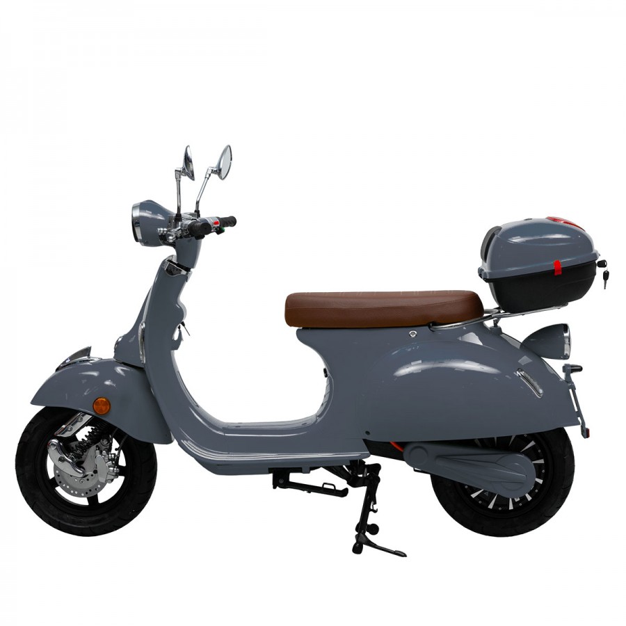 ΕΠΙΔΟΤΟΥΜΕΝΟ VINTAGE ELECTRIC SCOOTER BOLOGNIA EV4000 ΓΚΡΙ 4500W