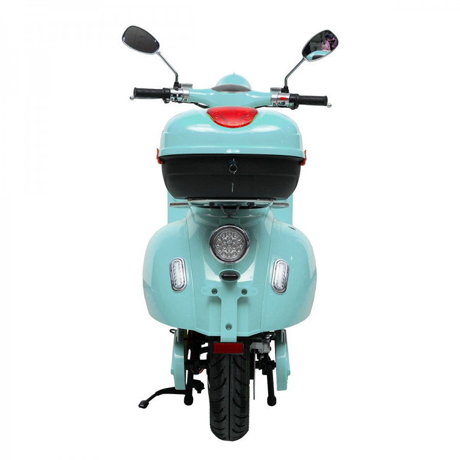 ΕΠΙΔΟΤΟΥΜΕΝΟ VINTAGE ELECTRIC SCOOTER BOLOGNIA EV4000 LIGHT BLUE 4500W