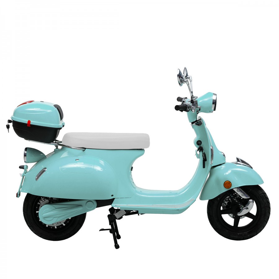 ΕΠΙΔΟΤΟΥΜΕΝΟ VINTAGE ELECTRIC SCOOTER BOLOGNIA EV4000 LIGHT BLUE 4500W