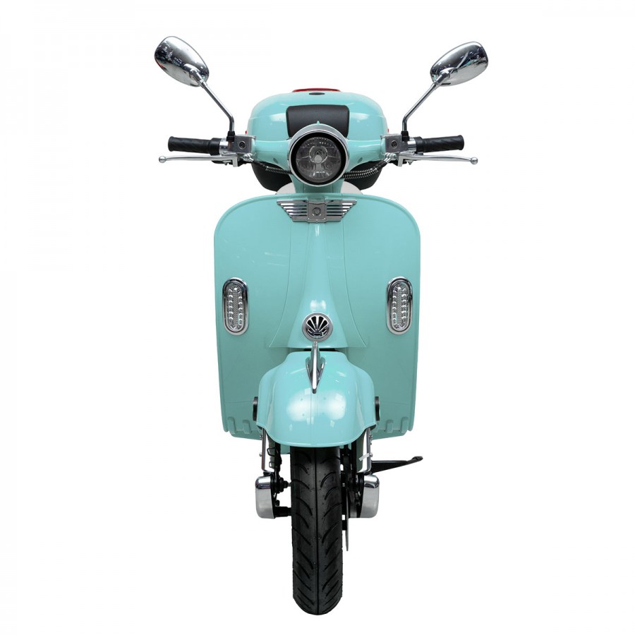 ΕΠΙΔΟΤΟΥΜΕΝΟ VINTAGE ELECTRIC SCOOTER BOLOGNIA EV4000 LIGHT BLUE 4500W