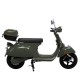 ΕΠΙΔΟΤΟΥΜΕΝΟ VINTAGE ELECTRIC SCOOTER BOLOGNIA EV4000 OLIVE GLOSSY 4500W