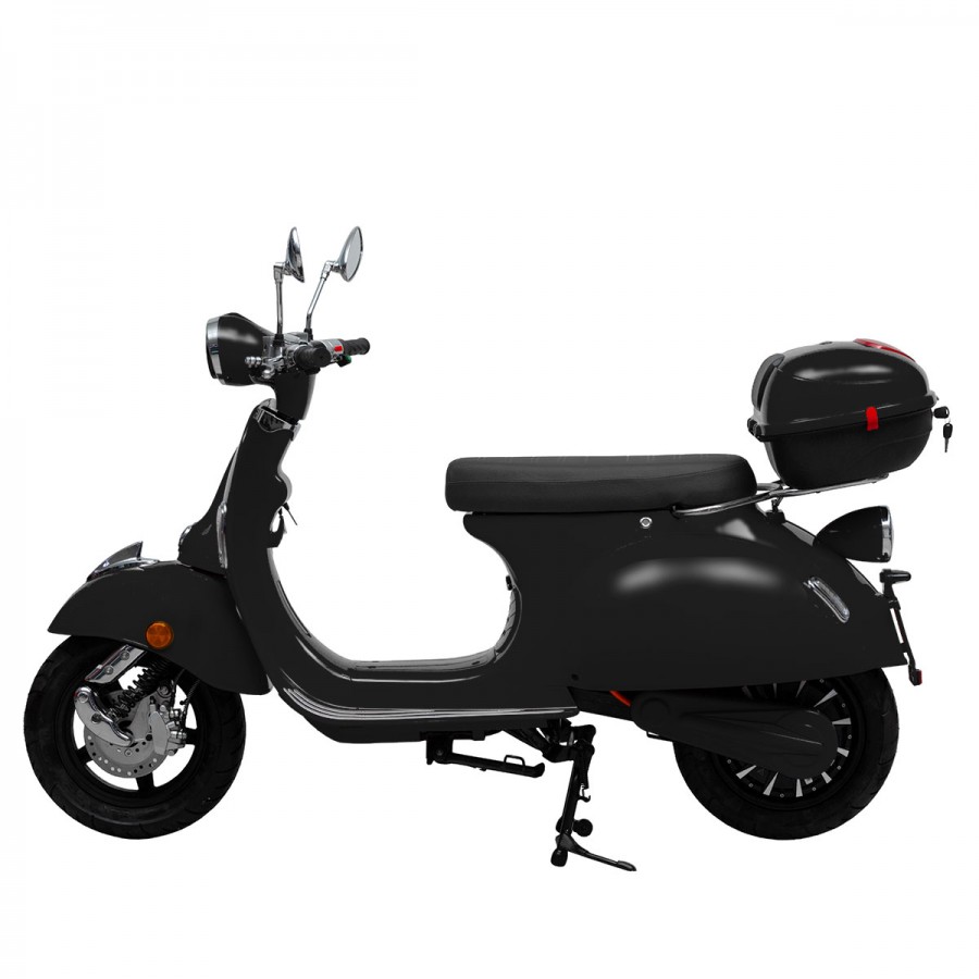 ΕΠΙΔΟΤΟΥΜΕΝΟ VINTAGE ELECTRIC SCOOTER BOLOGNIA EV4000 ΜΑΥΡΟ MATTE 4500W	
