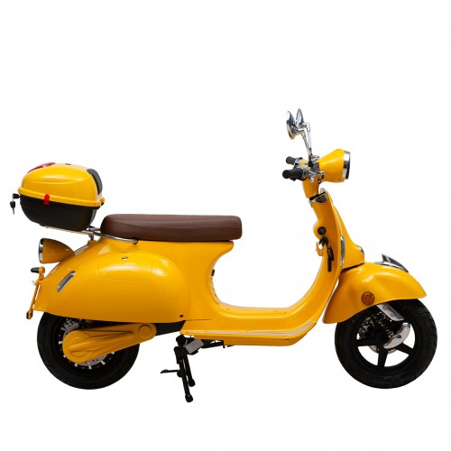 ΕΠΙΔΟΤΟΥΜΕΝΟ VINTAGE ELECTRIC SCOOTER BOLOGNIA EV4000 ΚΙΤΡΙΝΟ 4500W ΕΠΙΔΟΤΟΥΜΕΝΟ VINTAGE ELECTRIC SCOOTER BOLOGNIA EV4000 ΚΙΤΡΙΝΟ 4500W