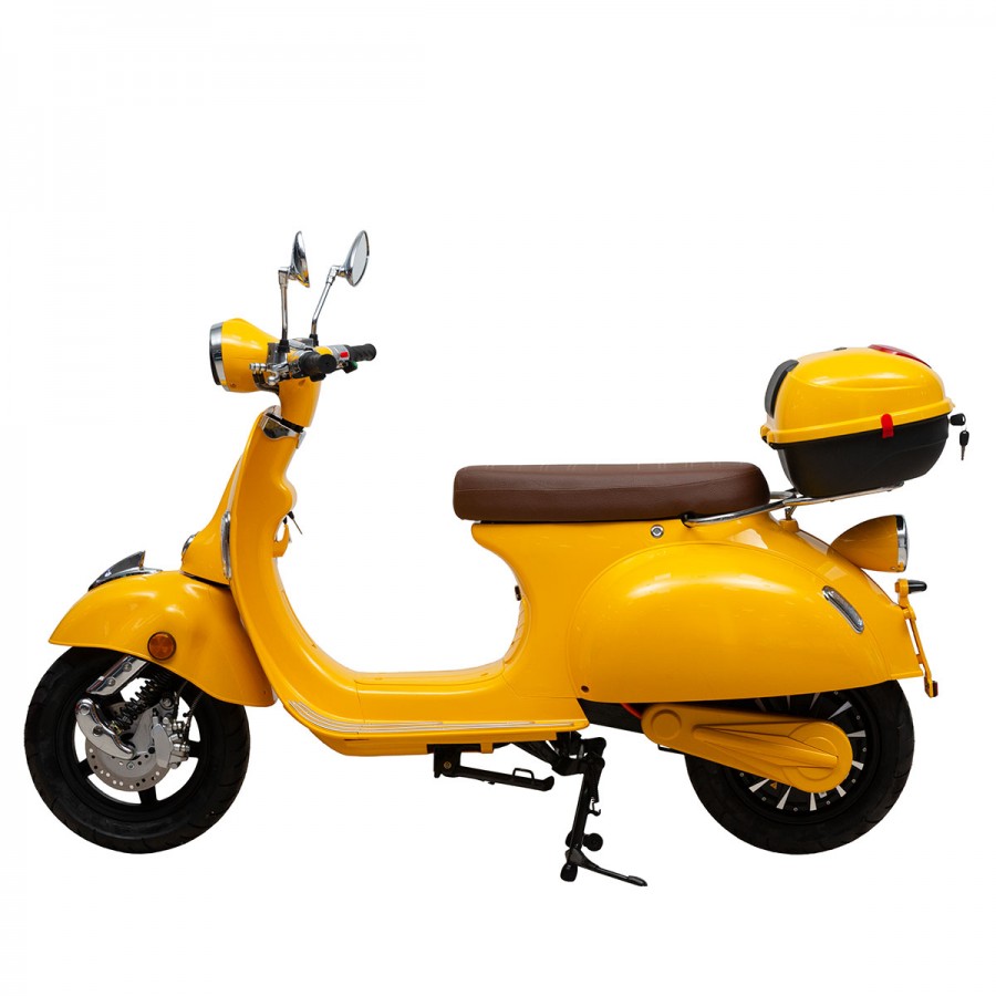 ΕΠΙΔΟΤΟΥΜΕΝΟ VINTAGE ELECTRIC SCOOTER BOLOGNIA EV4000 ΚΙΤΡΙΝΟ 4500W