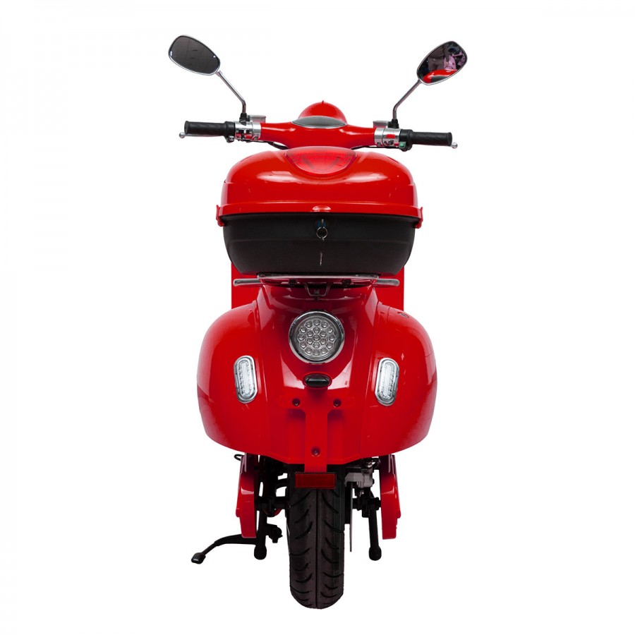 ΕΠΙΔΟΤΟΥΜΕΝΟ VINTAGE ELECTRIC SCOOTER BOLOGNIA EV4000 4500W ΚΟΚΚΙΝΟ