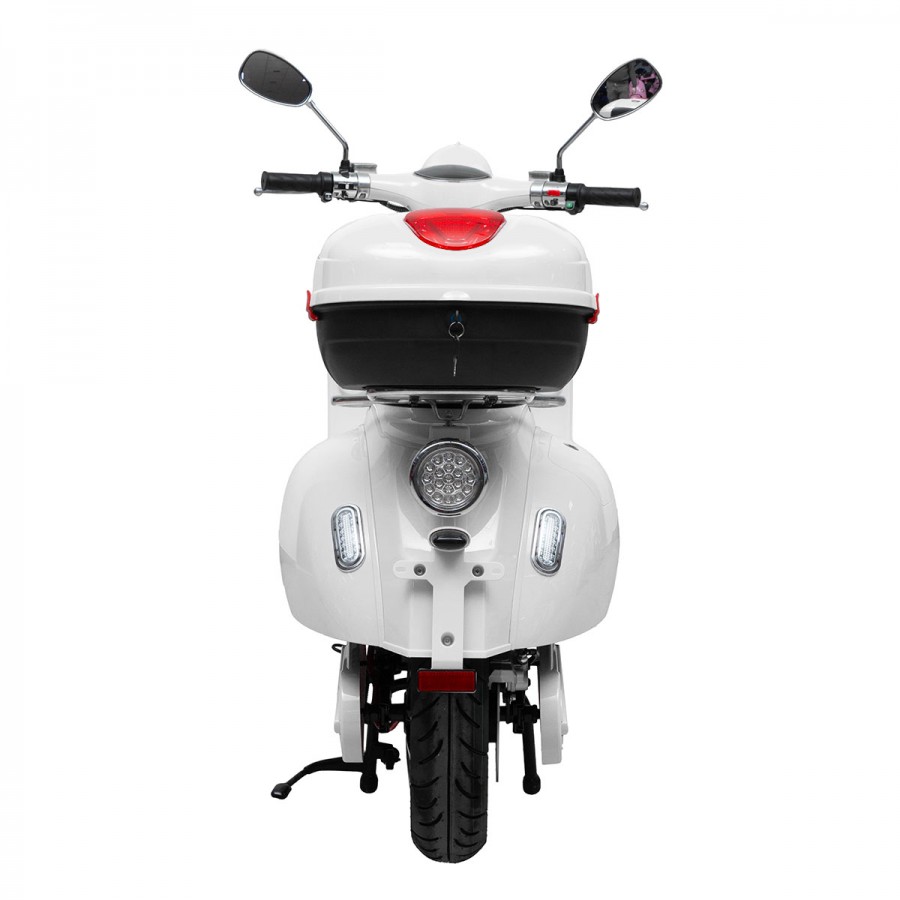 ΕΠΙΔΟΤΟΥΜΕΝΟ VINTAGE ELECTRIC SCOOTER BOLOGNIA EV4000 ΛΕΥΚΟ 4500W