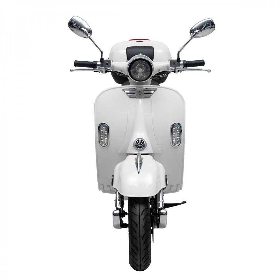 ΕΠΙΔΟΤΟΥΜΕΝΟ VINTAGE ELECTRIC SCOOTER BOLOGNIA EV4000 ΛΕΥΚΟ 4500W
